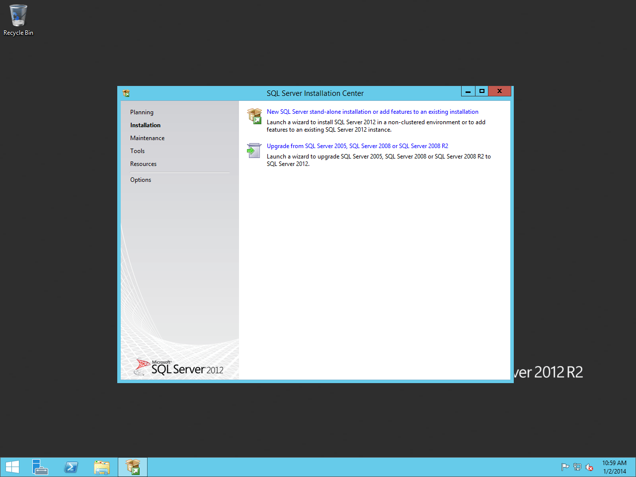 SQL Setup
