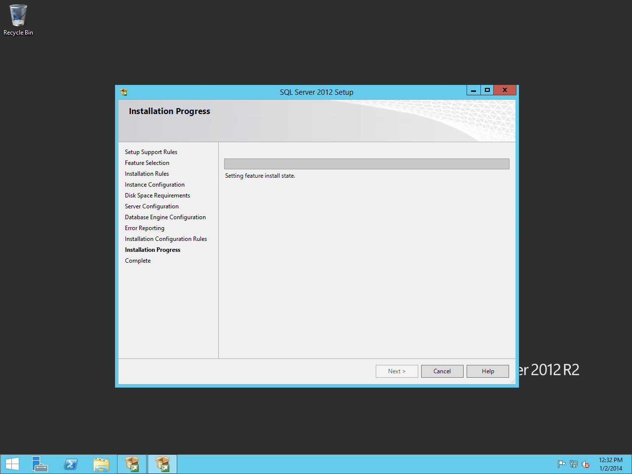SQL Server Installing