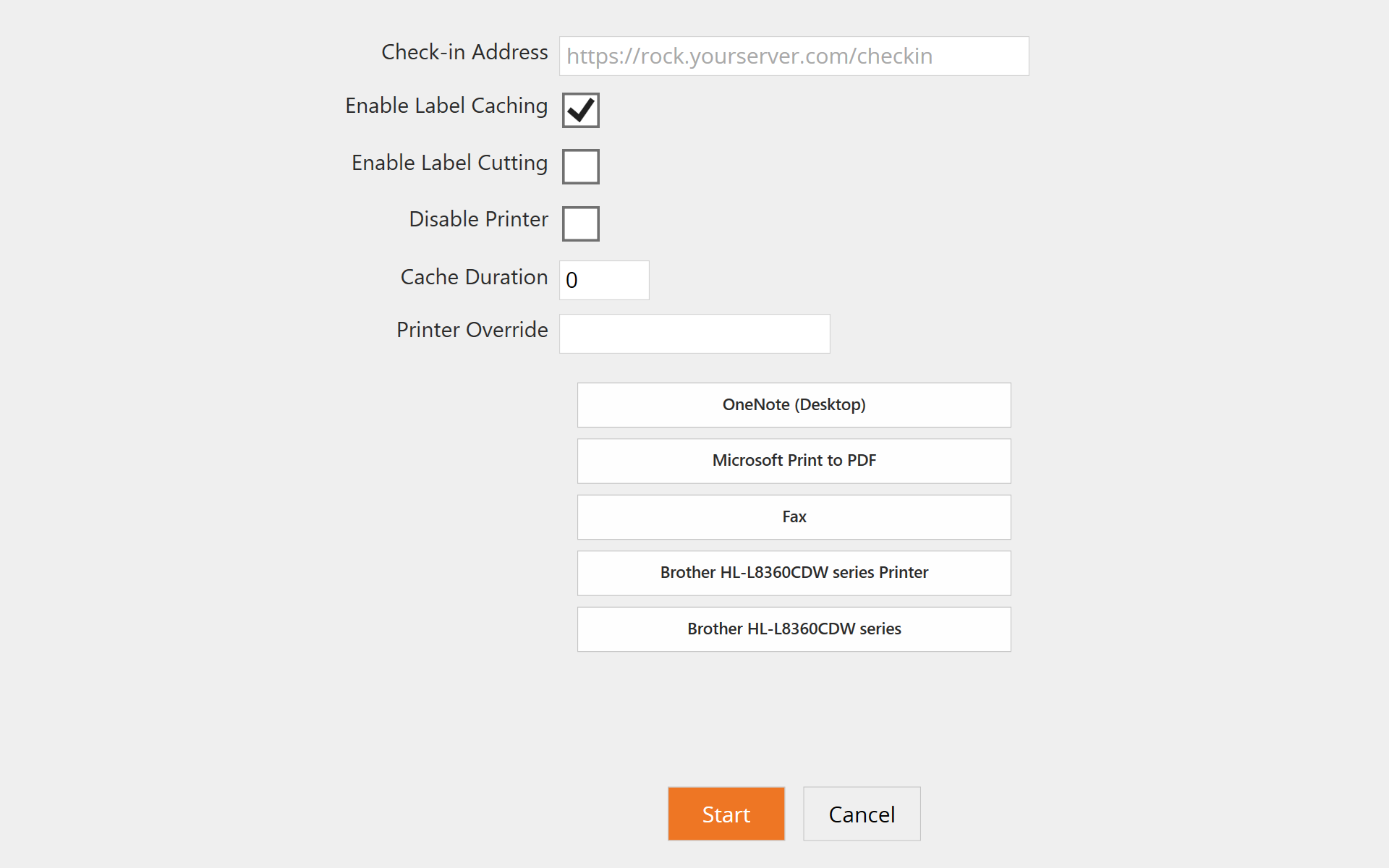 Windows Client Check-In