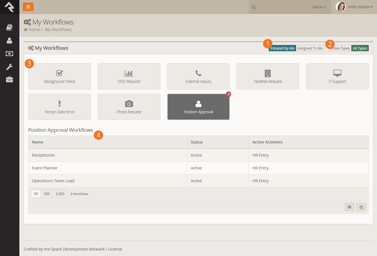 My Workflows