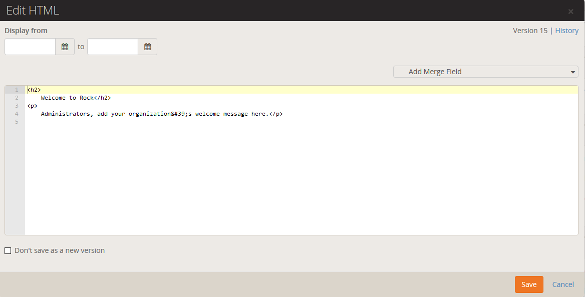 HTML Editor