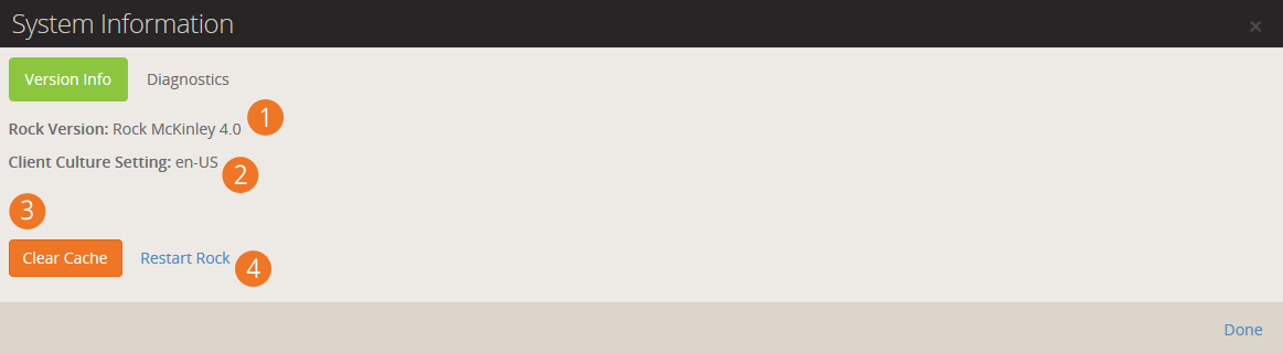 Info Dialog