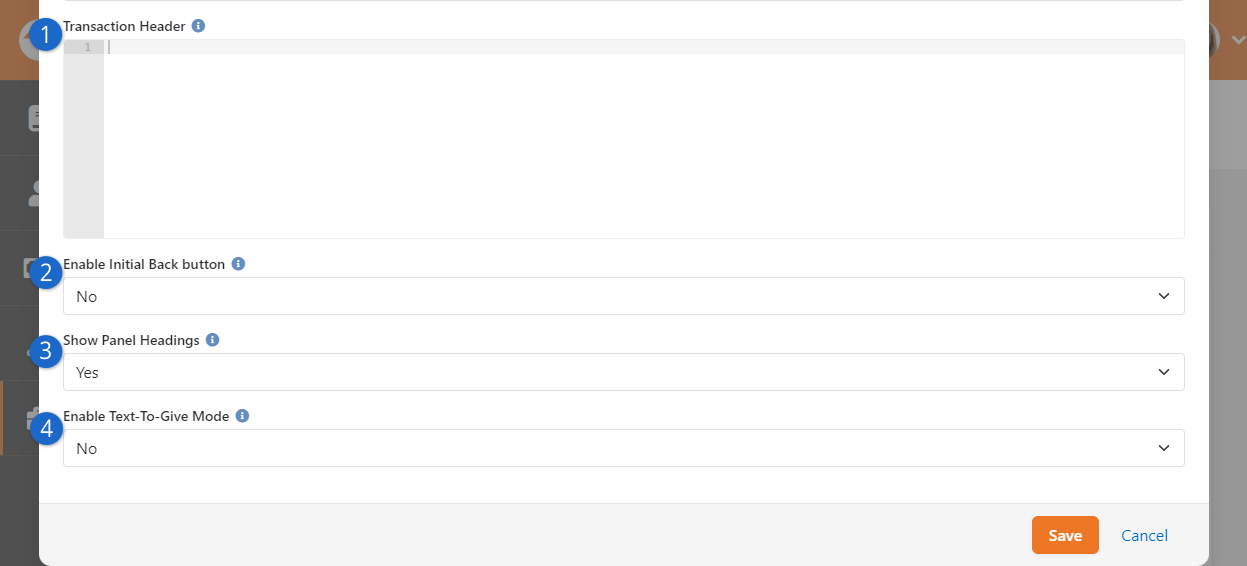 Utility Payment Entry Block Settings - 7