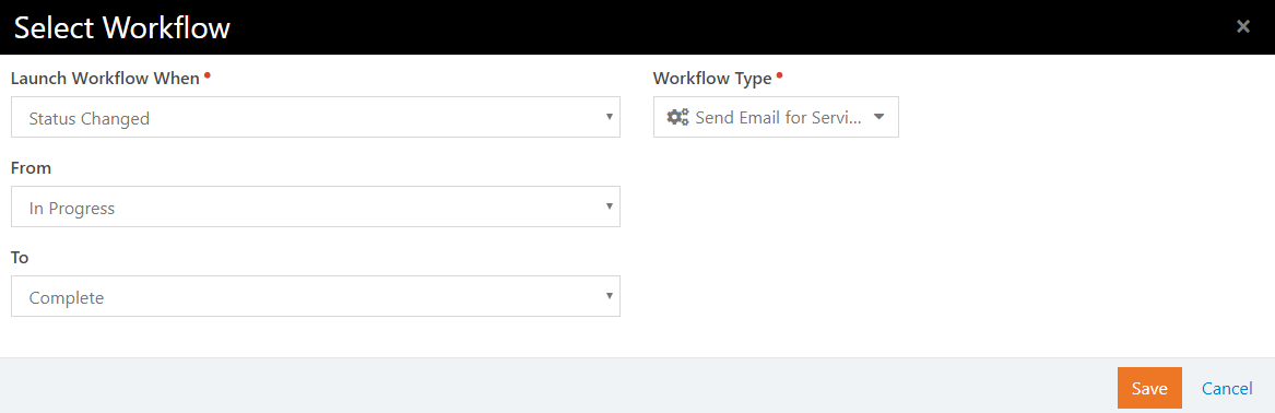 Step Type Add Workflow