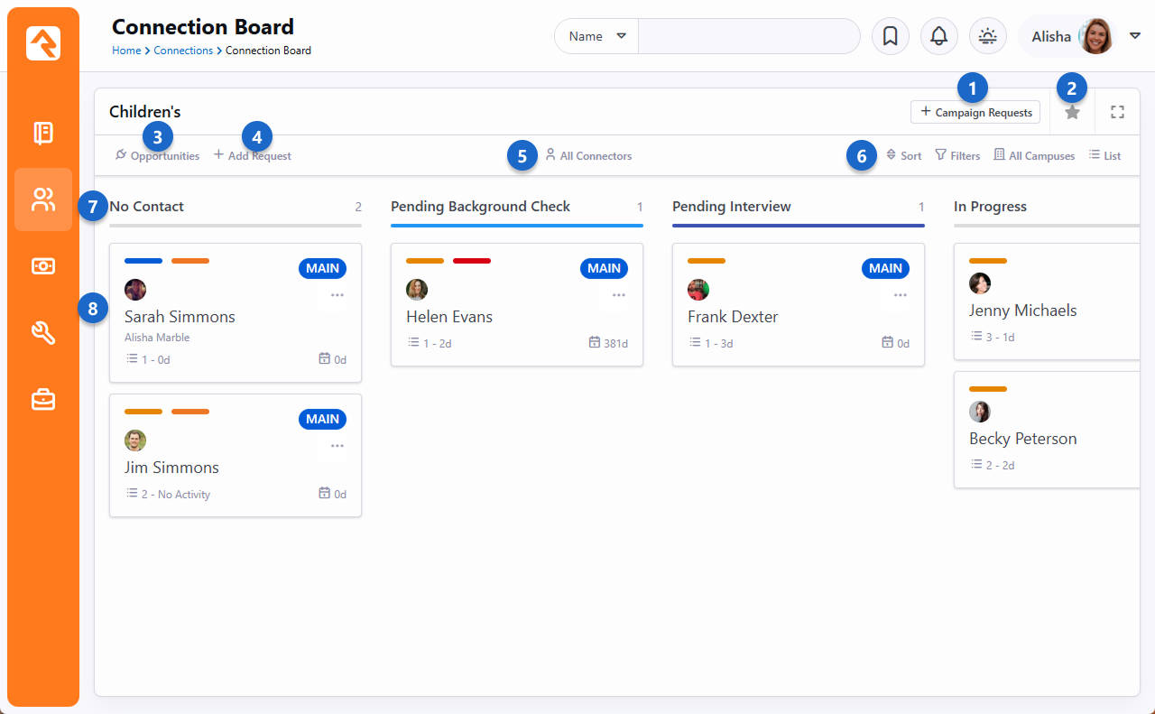 Connection Board