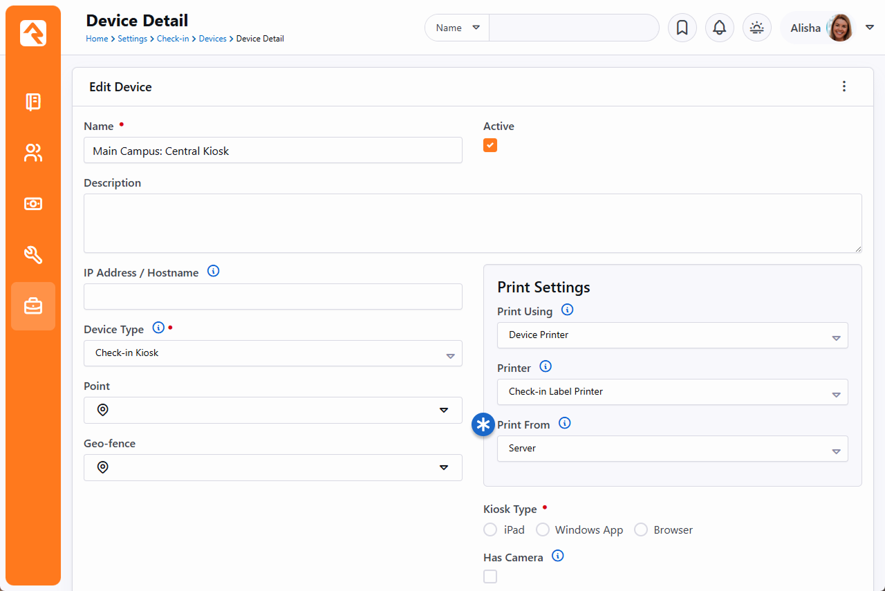 Cloud Printing Kiosk Configuration