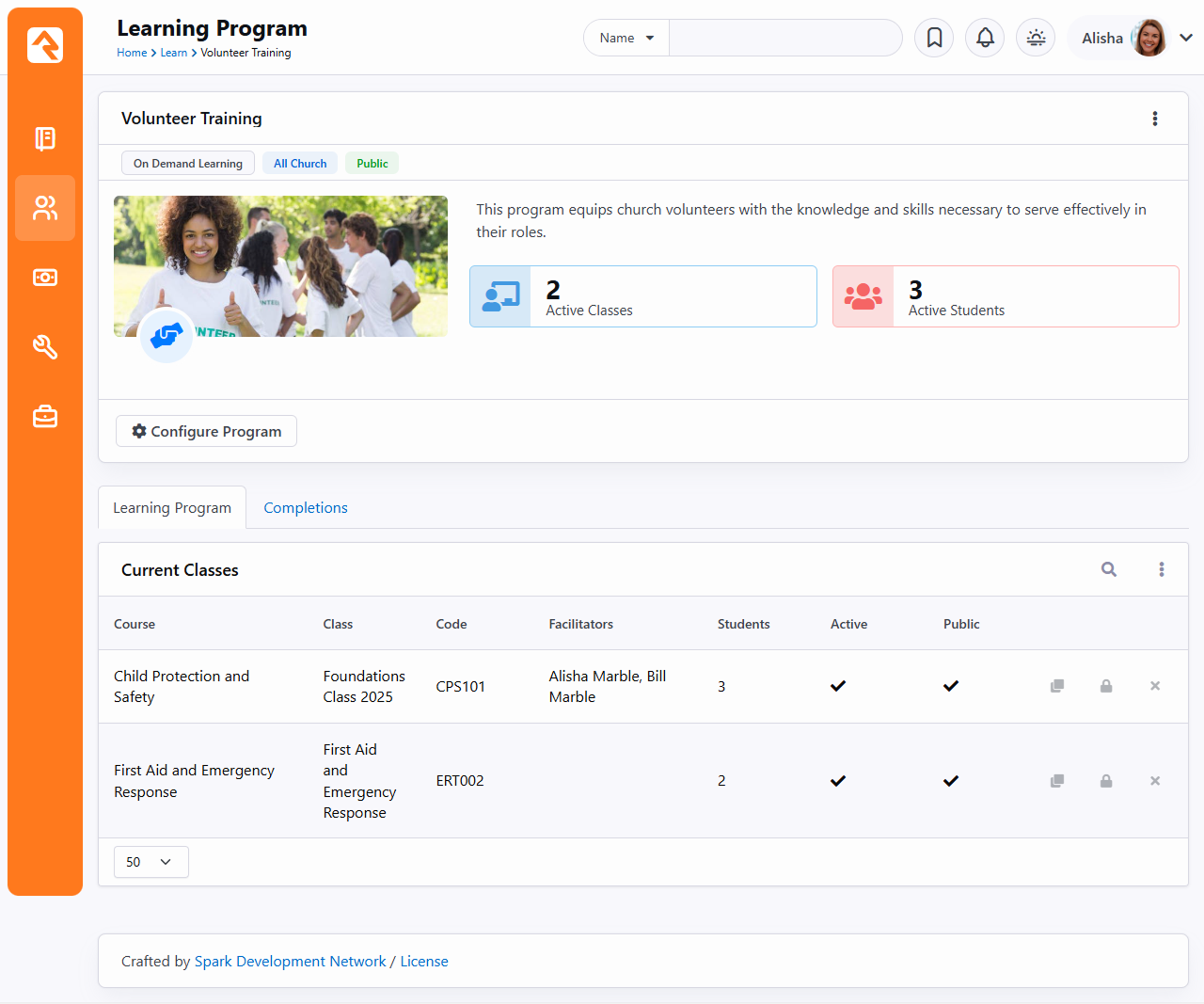 Program Overview Mode