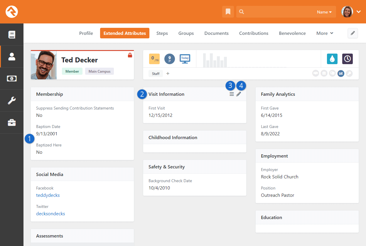 Extended Attributes Subsection