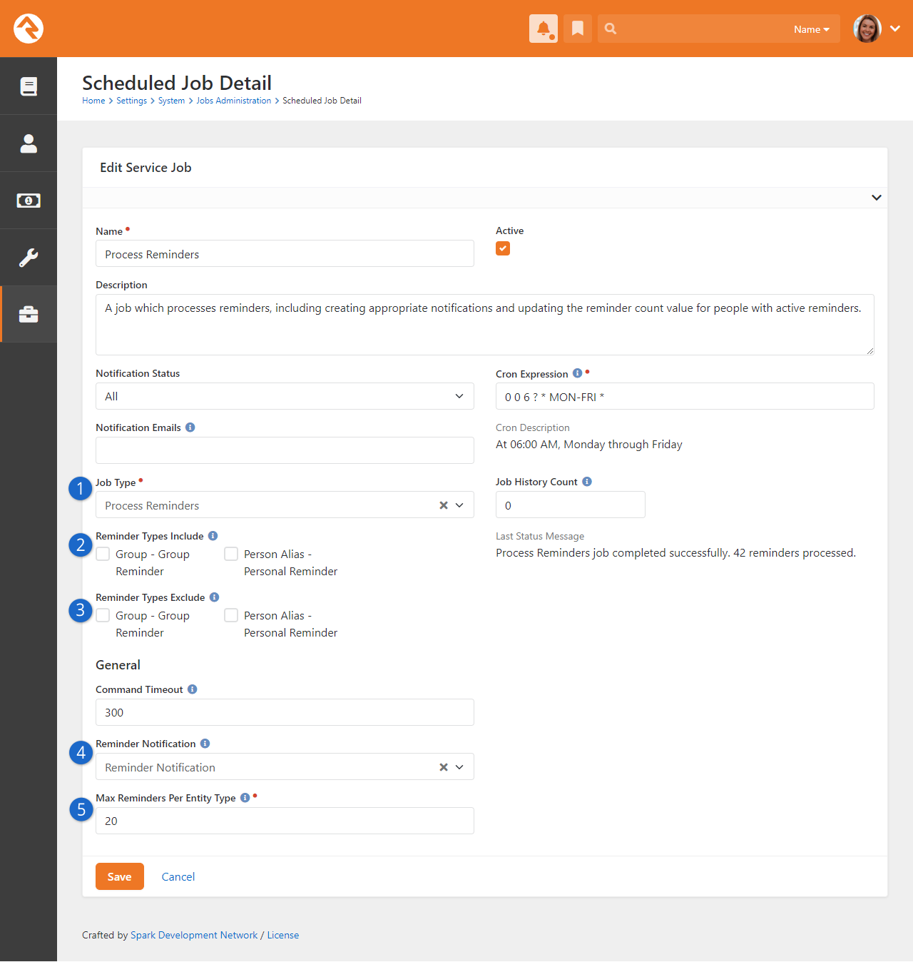 Process Reminders Job