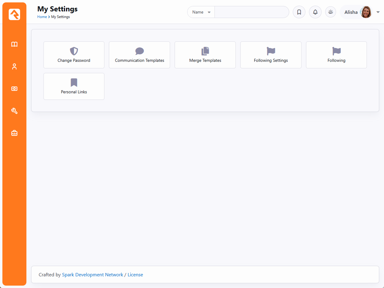 My Settings