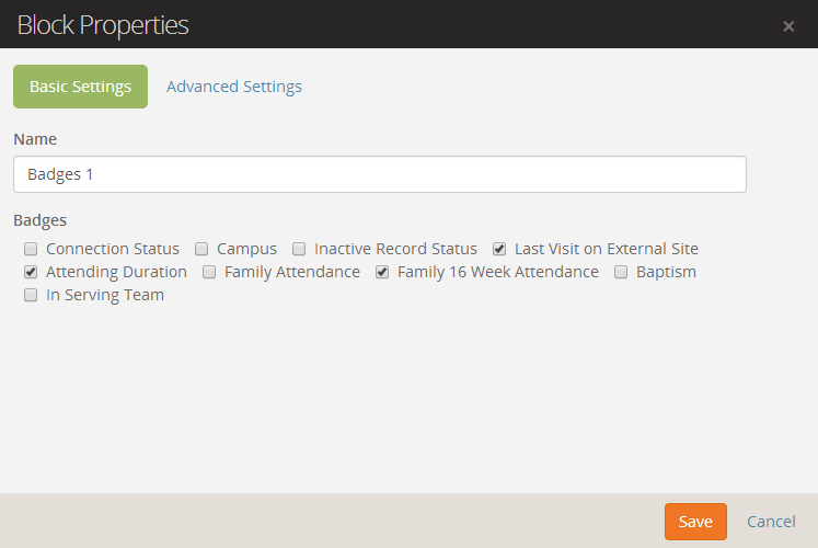 Add Badge To Page