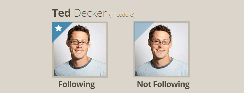 Following An Individual