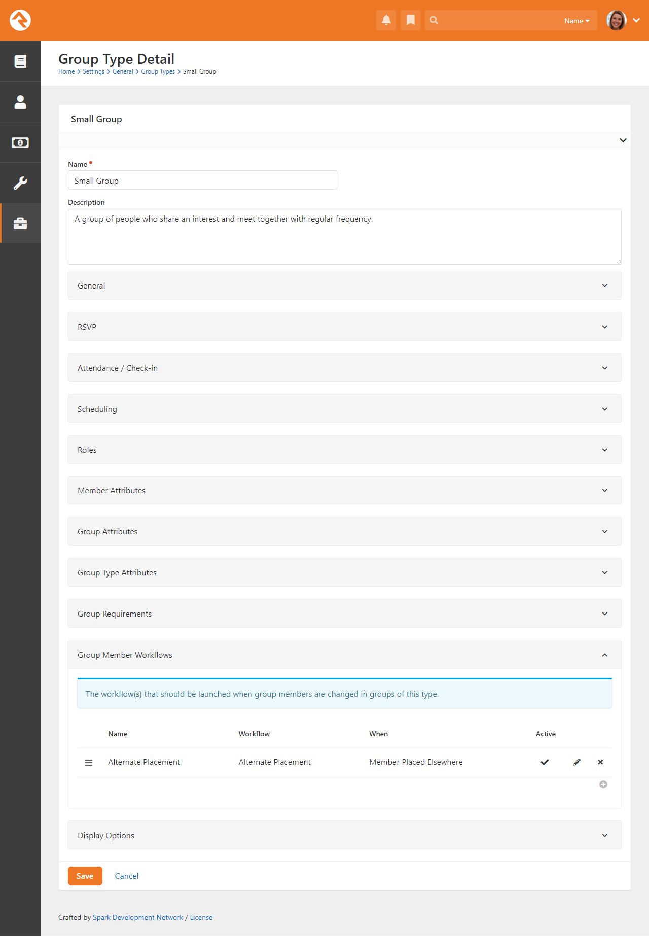 Configuring an Alternate Placement Workflow