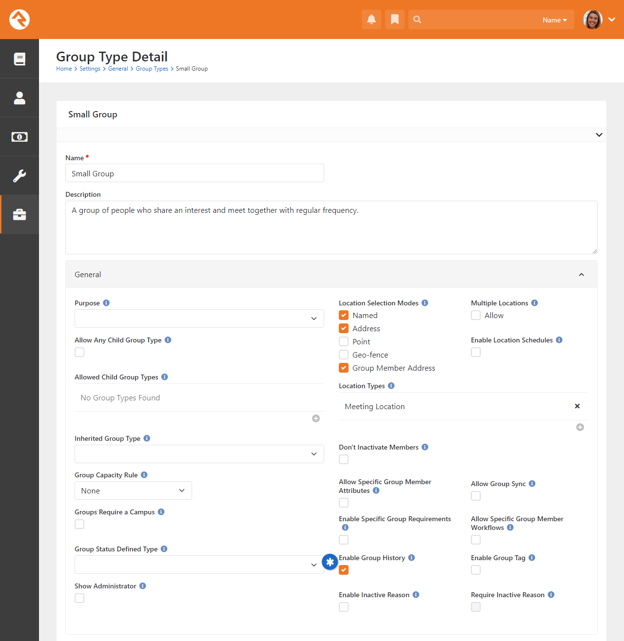 Enable Group History
