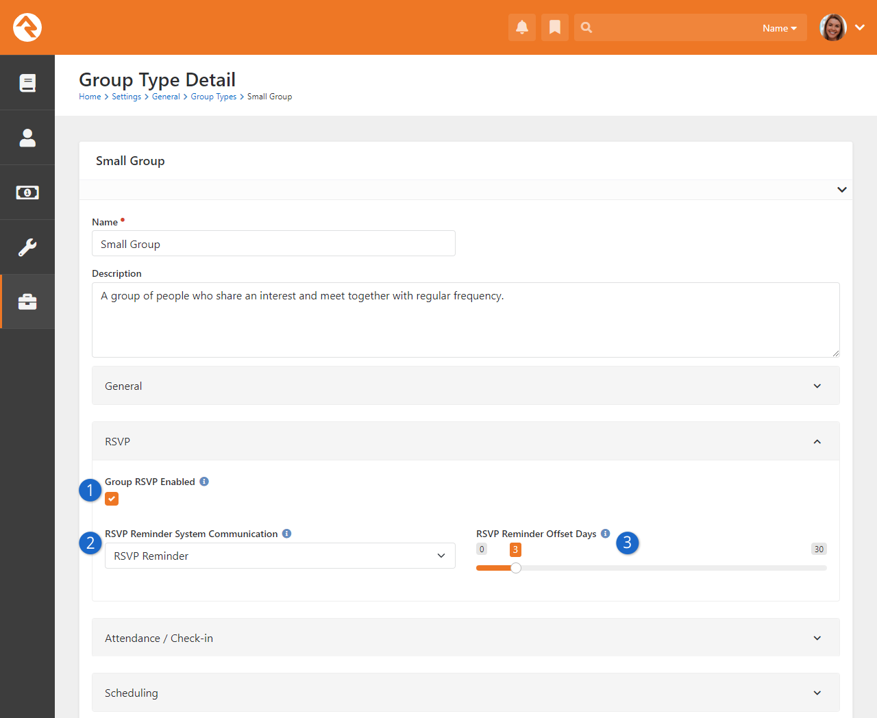 Enable Group RSVP