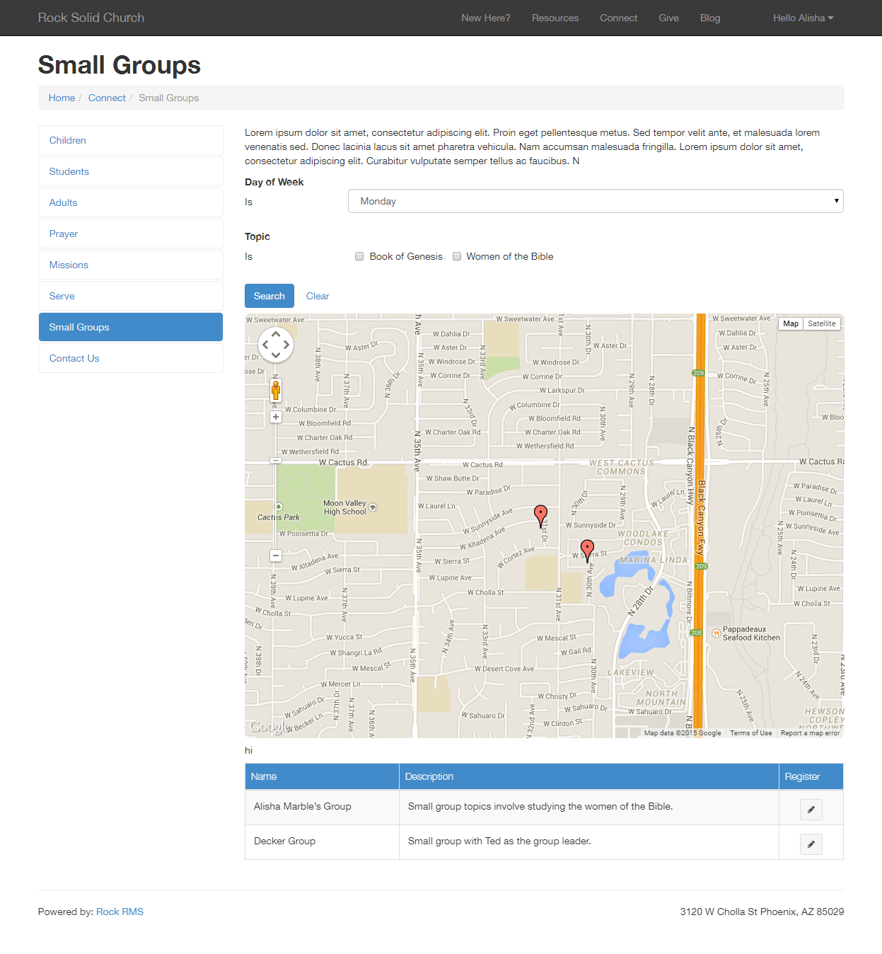 Group Finder