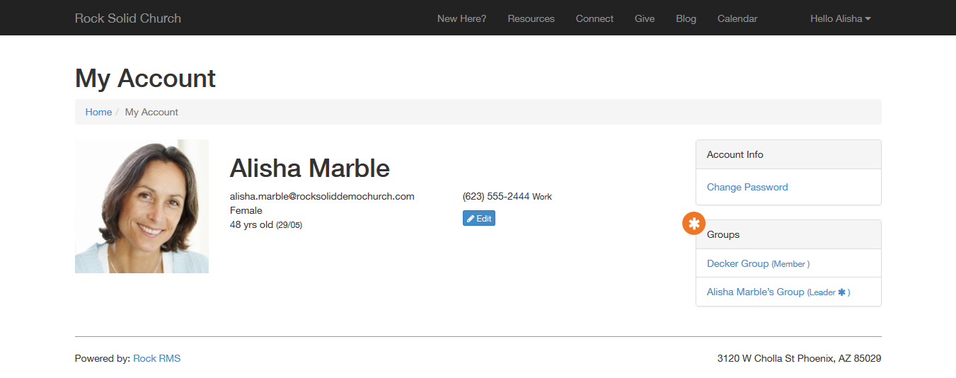 Group List Personalized Lava