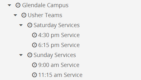 Sample Usher Ministry