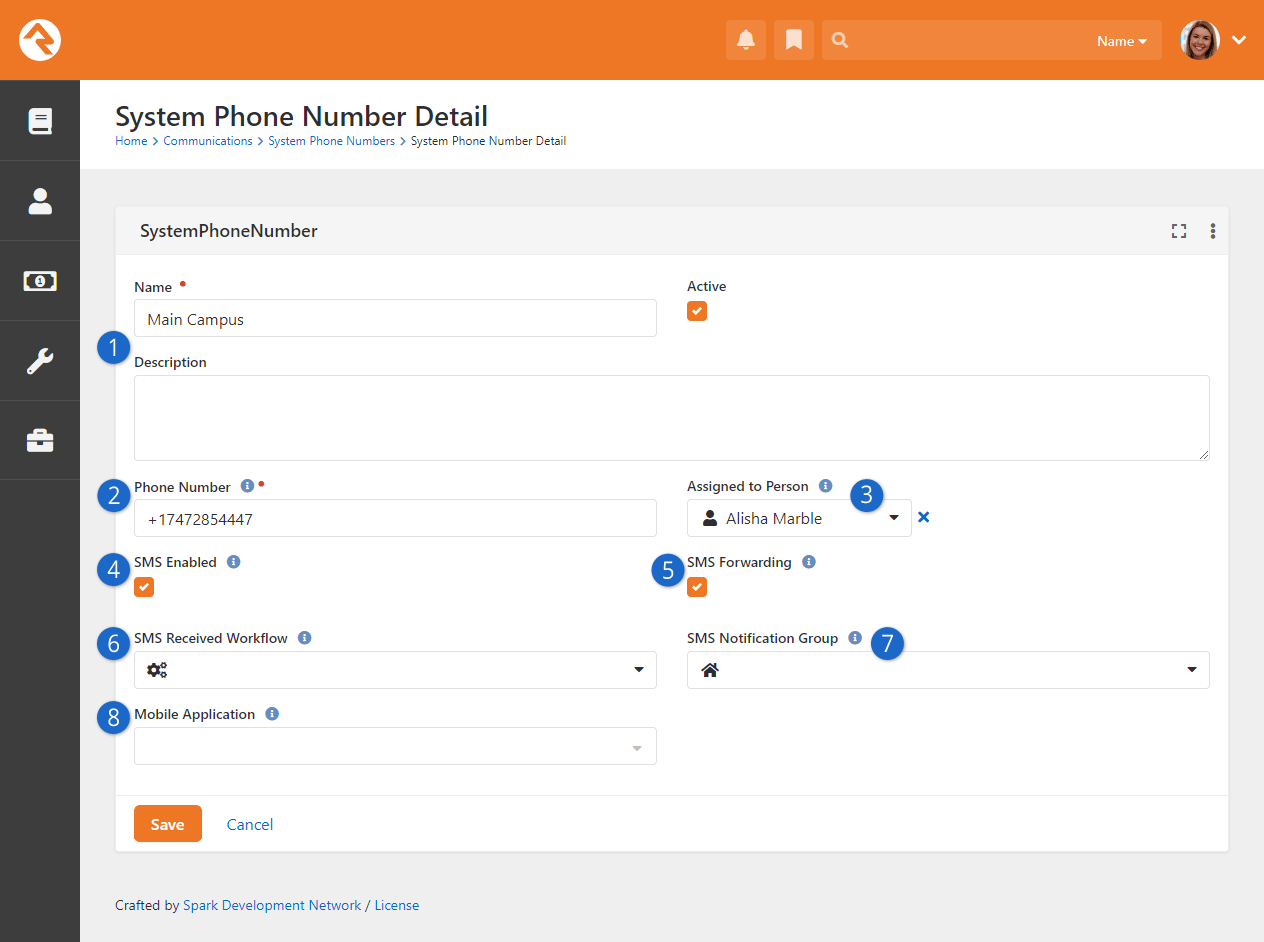 System Phone Number