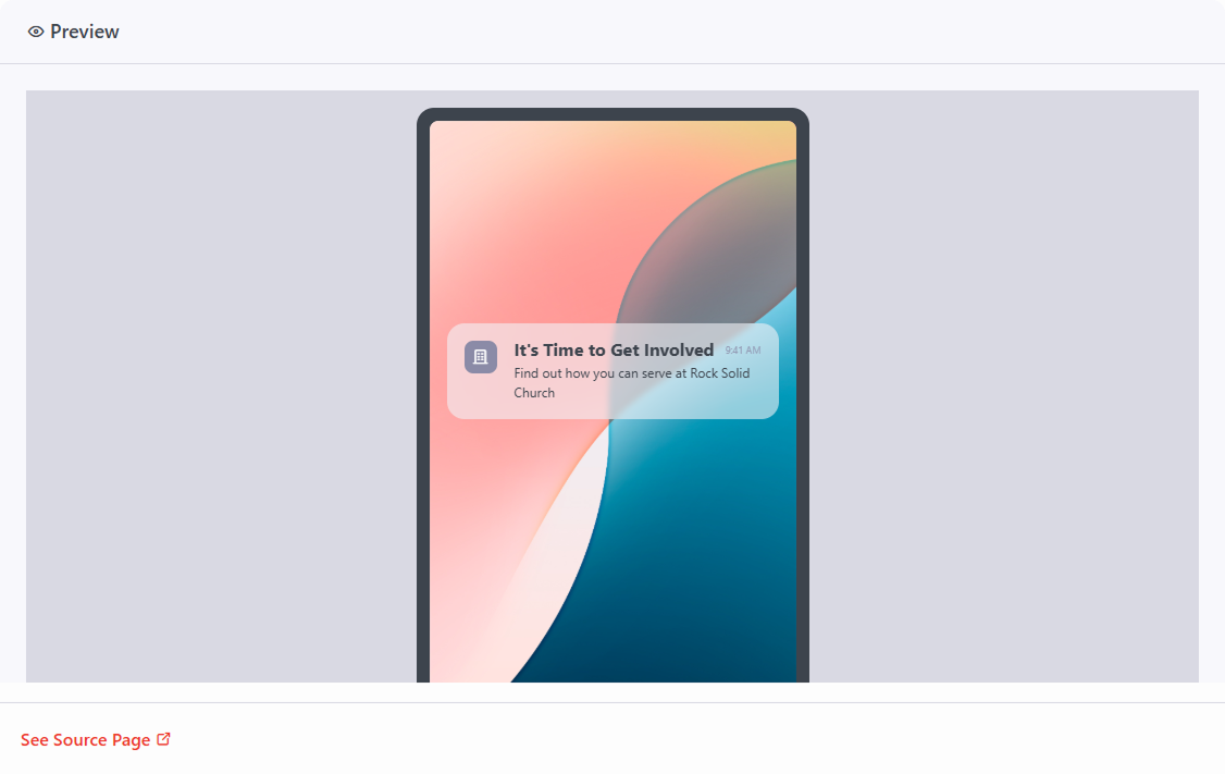 Push Preview