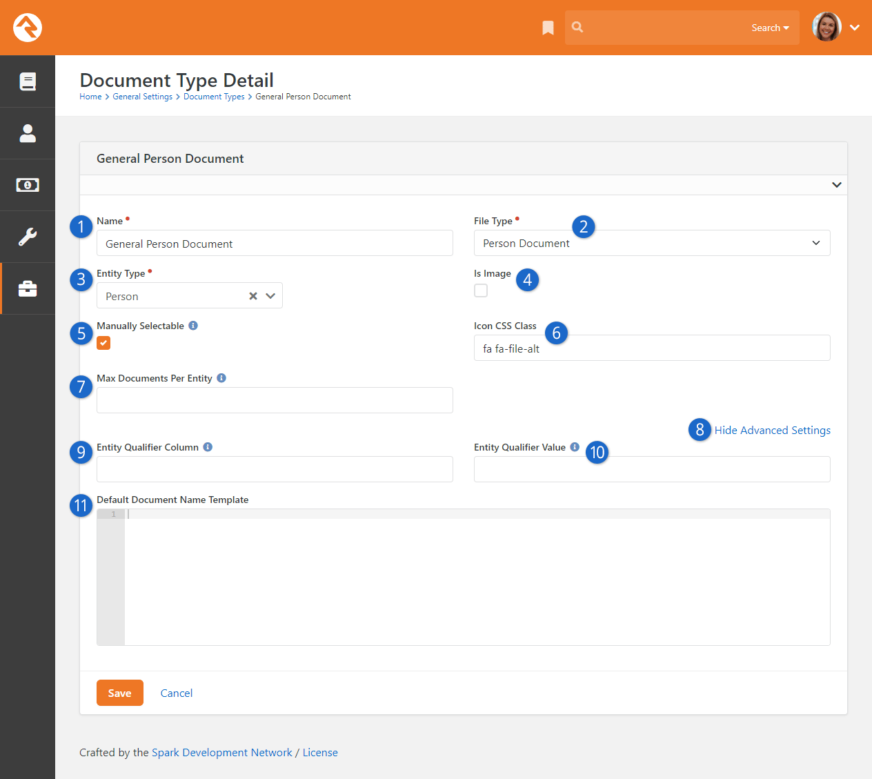 Add New Document Type