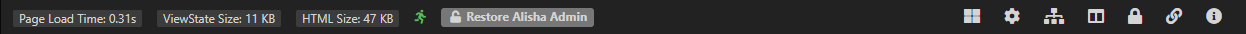 Admin Toolbar Restore