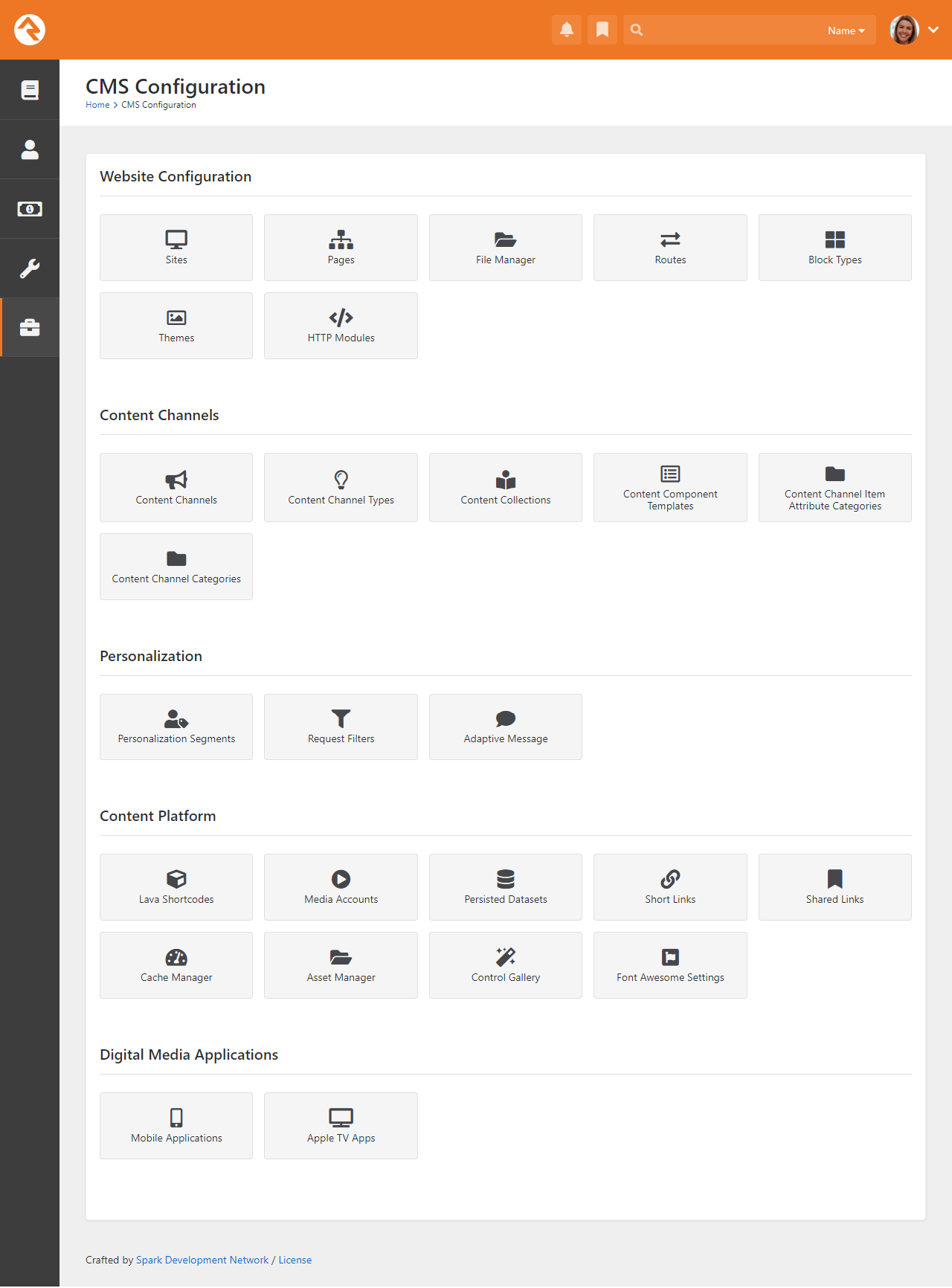 CMS Configuration