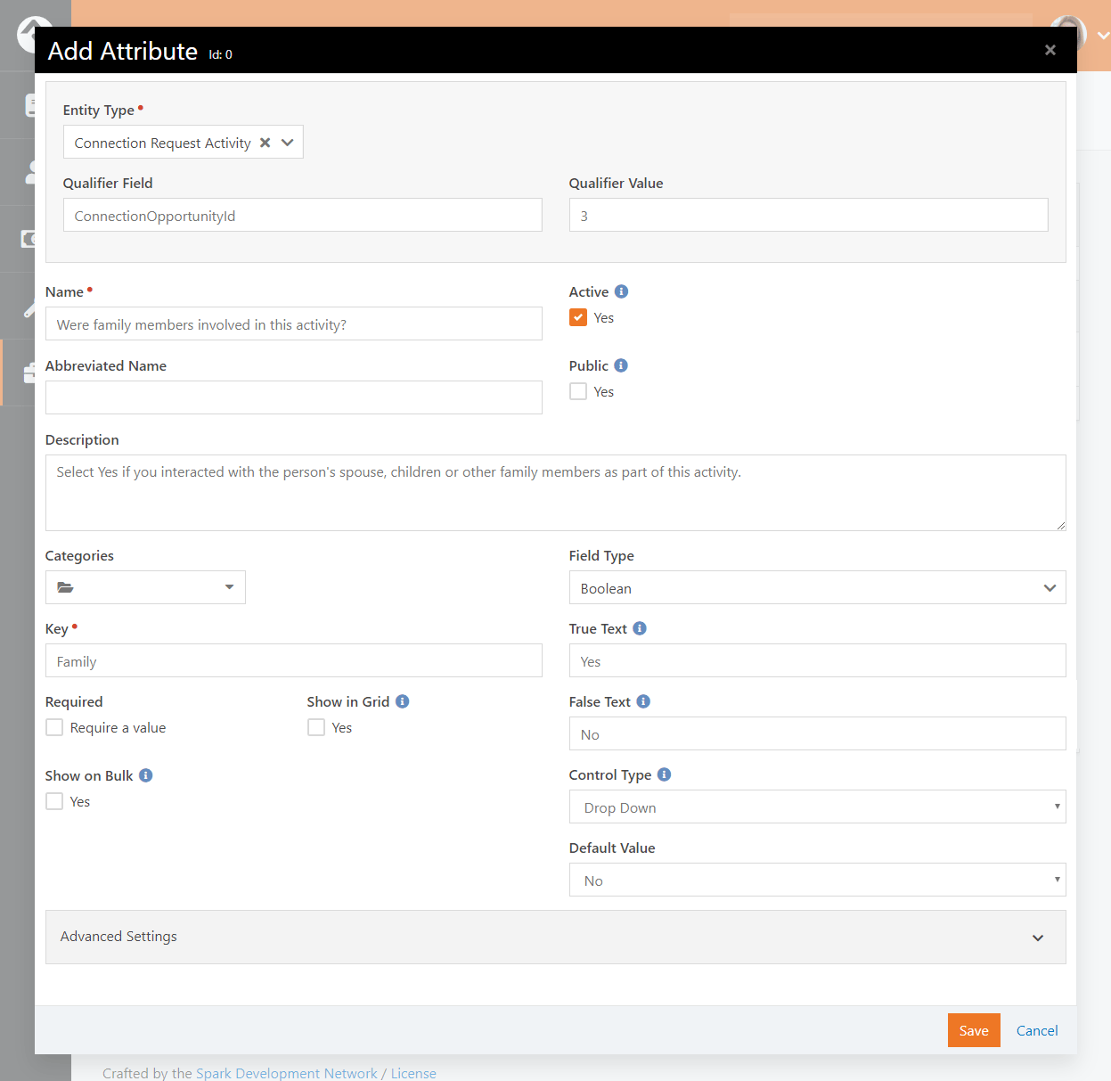Entity Attributes