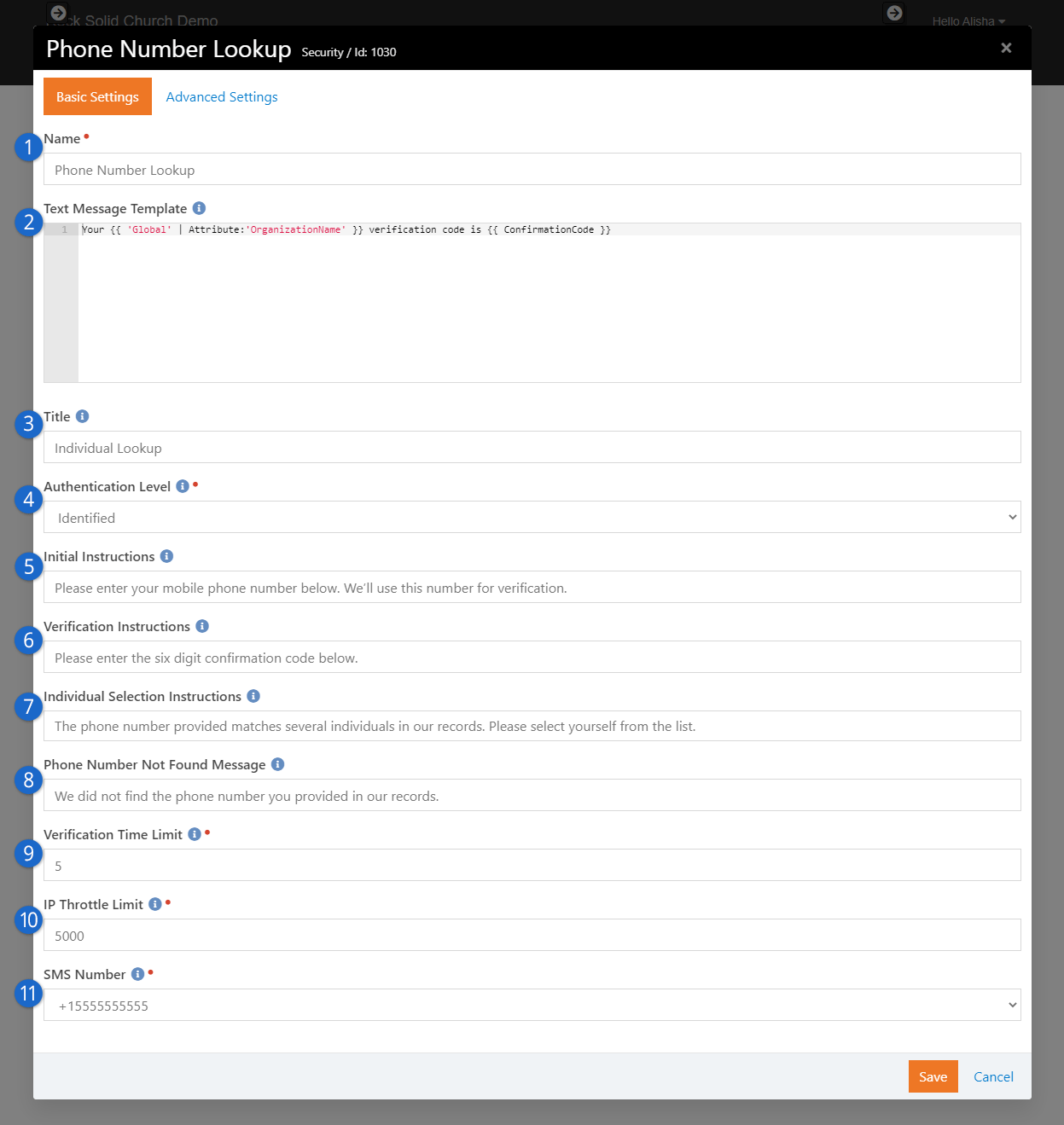 phone-number-lookup-block-settings