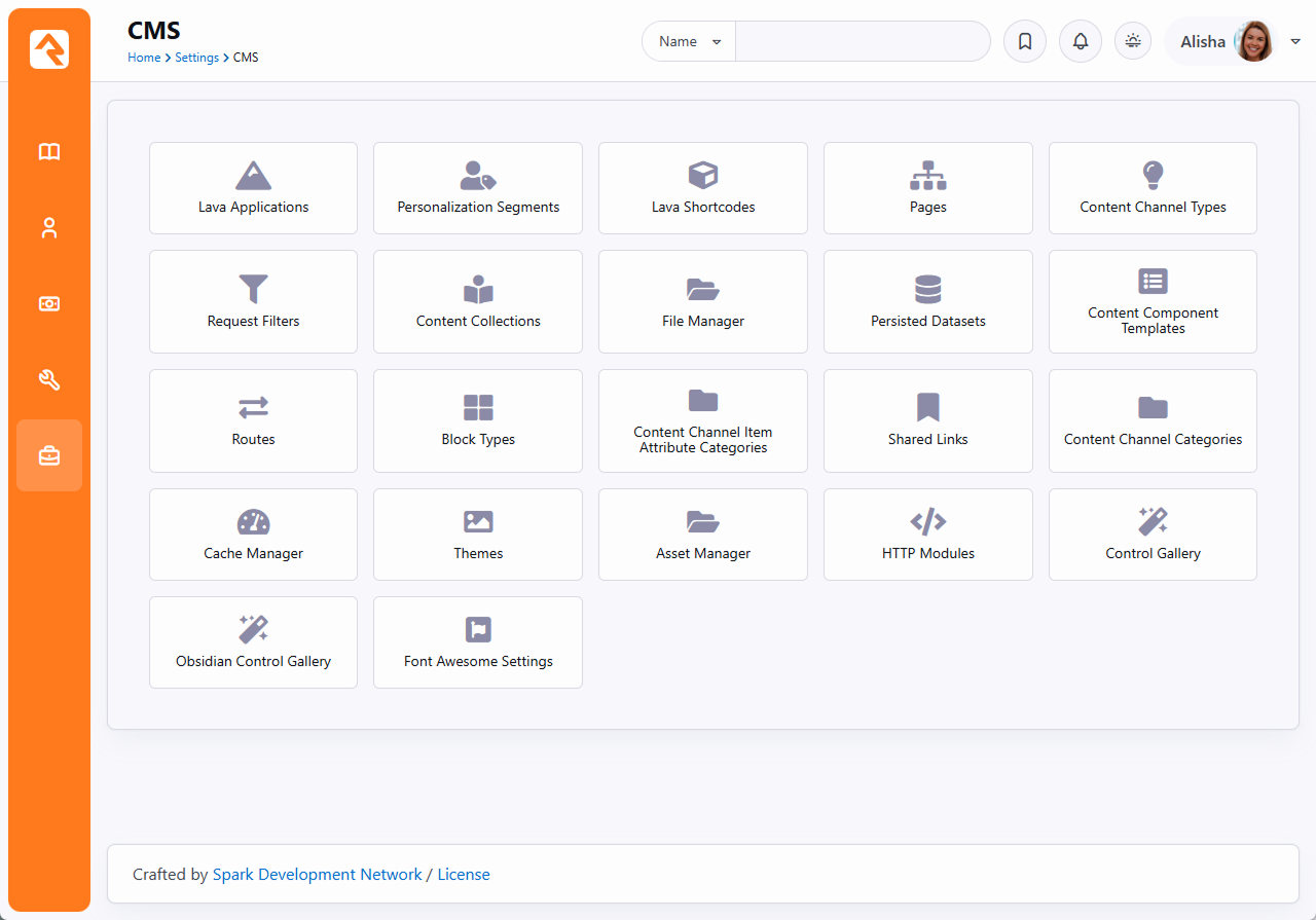 CMS Configuration