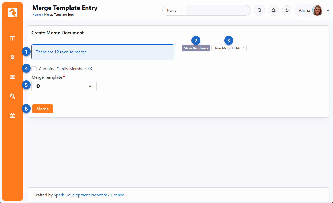 Merge Document Page